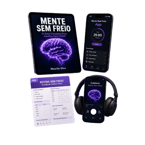 Bundle Mente Sem Freio: E-book, App, Planilha e Audiobook
